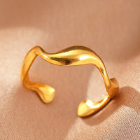 Elyra リング Flujo Suave | ゴールド