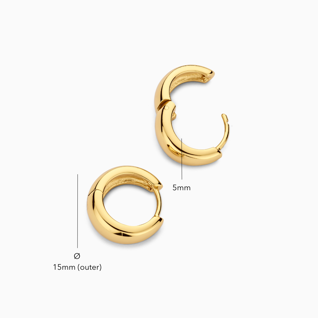 Rue ピアス フープ | ゴールド