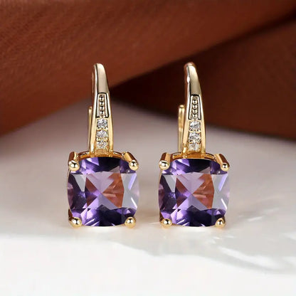 ピアス フープ ストーン ミスティック | ゴールド