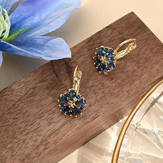 Calina ピアス フラワー | ゴールド