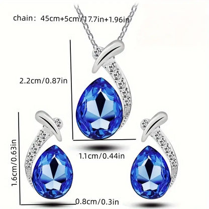 セット ジュエリー Elegancia マーメイド クラシック | ホワイトゴールド