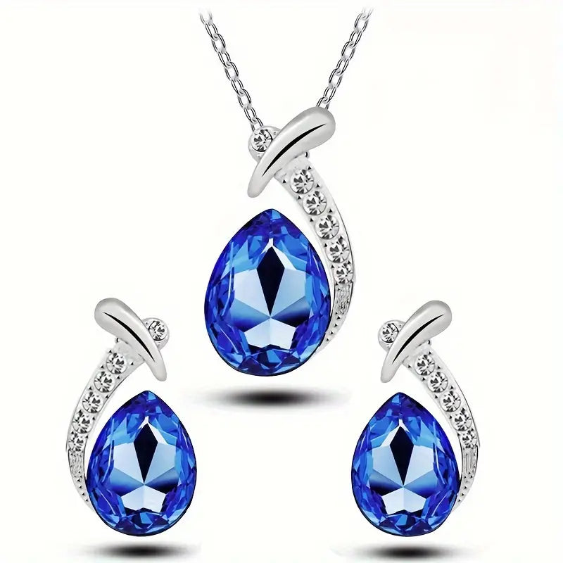 セット ジュエリー Elegancia マーメイド クラシック | ホワイトゴールド