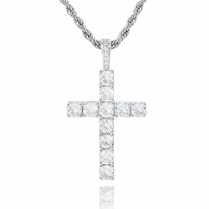ネックレス クロス | ホワイトゴールド