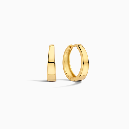 Gia ピアス フープ | ホワイトゴールド