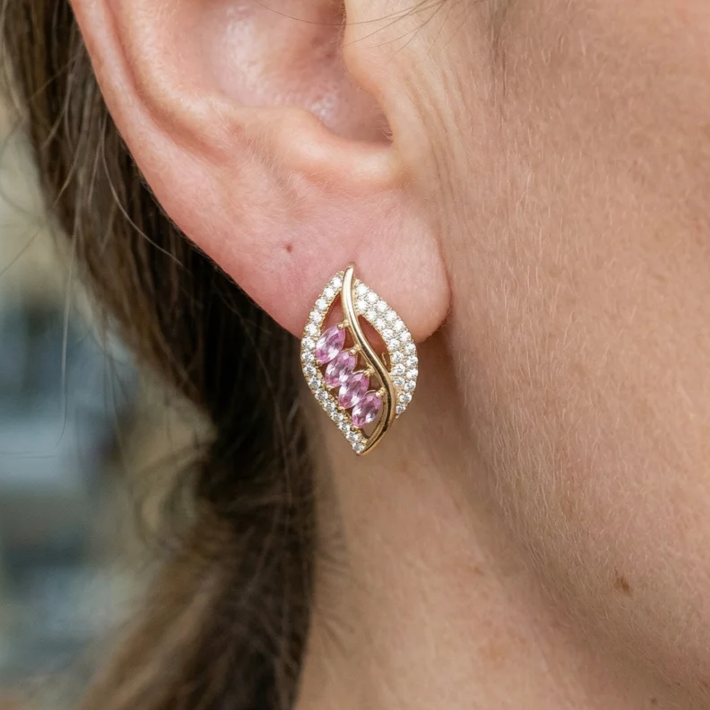 Isola Blushlune ピアス | ゴールド