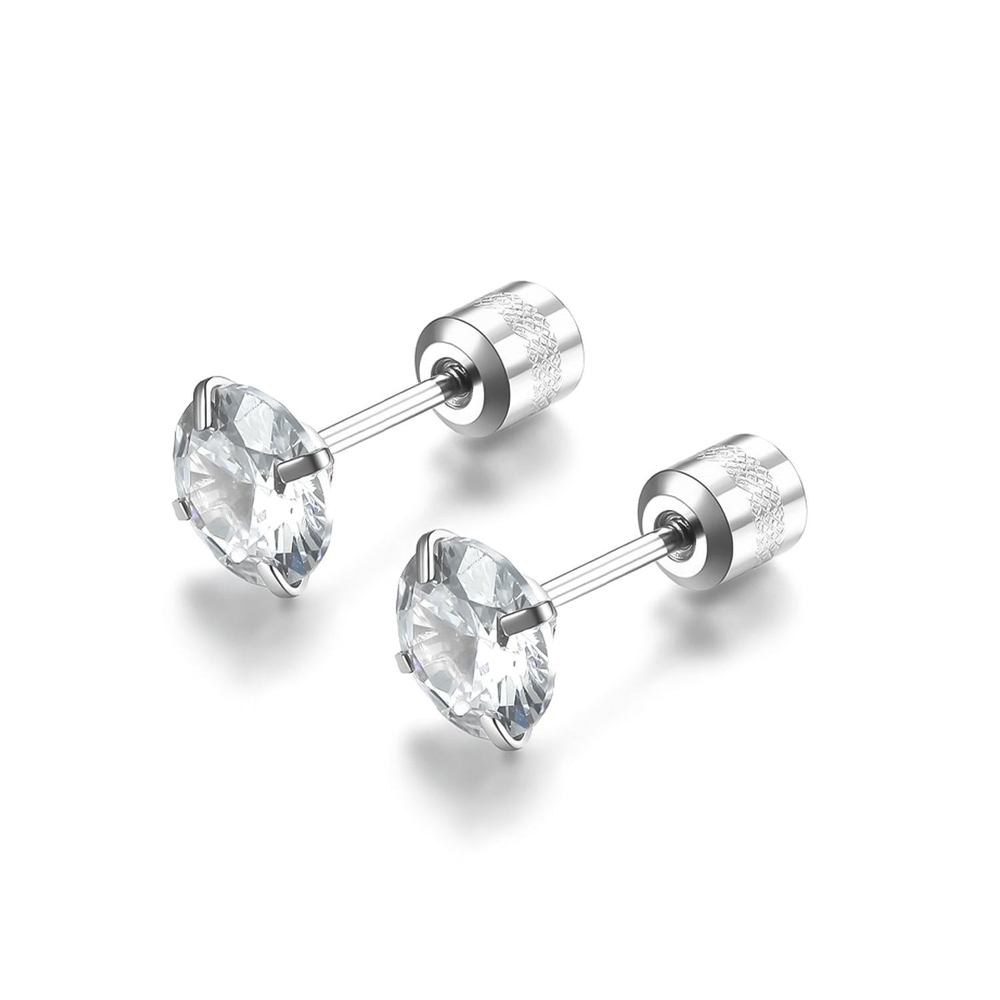 ピアス Solitario クラシック | ホワイトゴールド