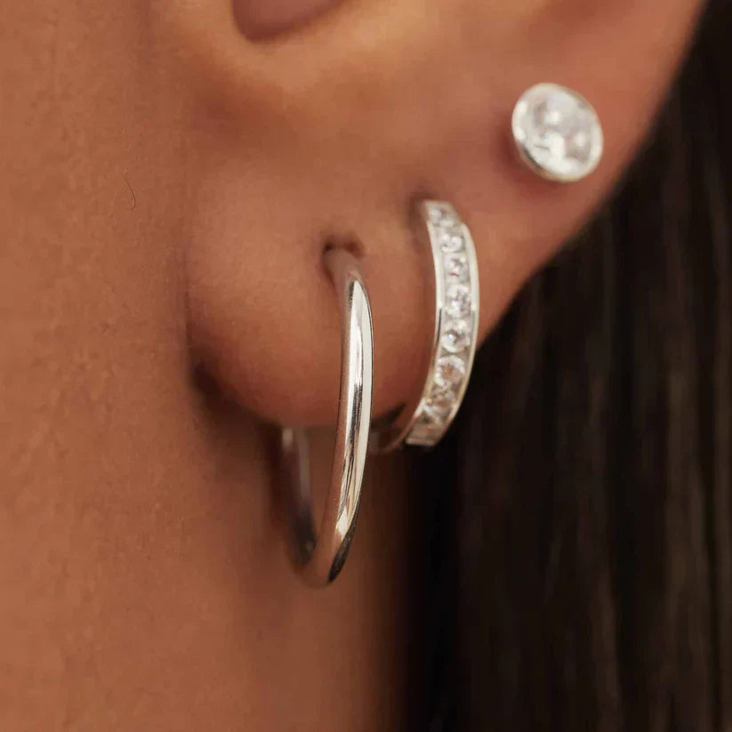 Noémie Sorel ピアス | ホワイトゴールド