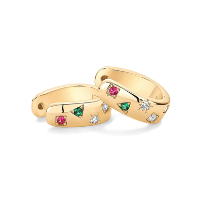 ピアス フープ Colorwave | ゴールド