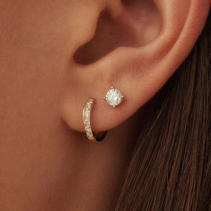 Dara Brillane セット ピアス ストーン | ゴールド