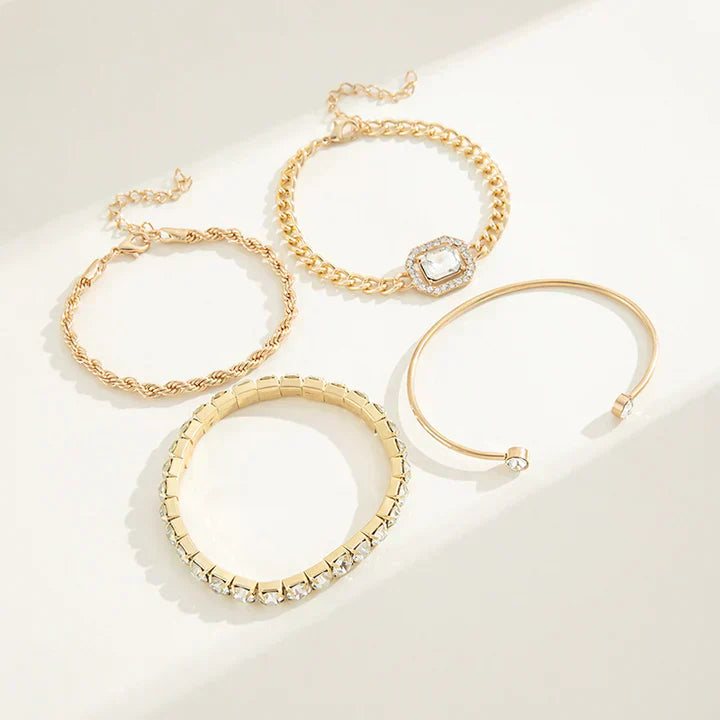 Domitia Calvina セット ブレスレット | ゴールド