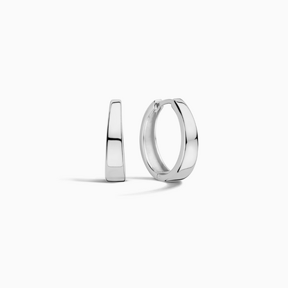 Gia ピアス フープ | ホワイトゴールド